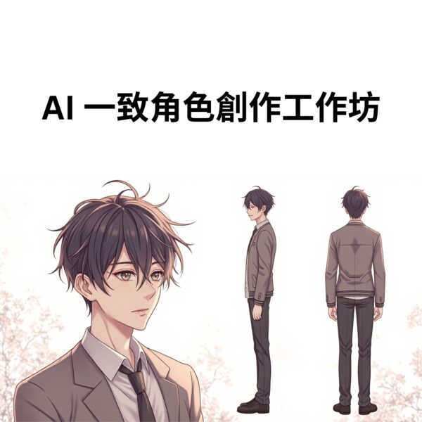 💥早鳥價【 AI 一致角色創作：最可控的生圖技巧大公開 】線上工作坊
